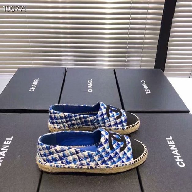 CC tweed espadrilles G29762 blue