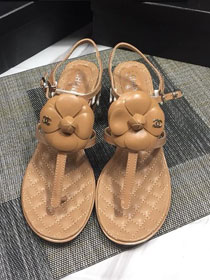 CC original calfskin sandals G34755 apricot