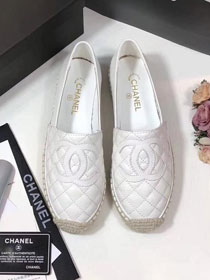 CC original lambskin espadrilles G29768 white