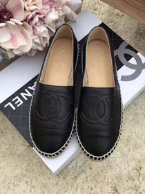 CC original lambskin espadrilles G34431 black