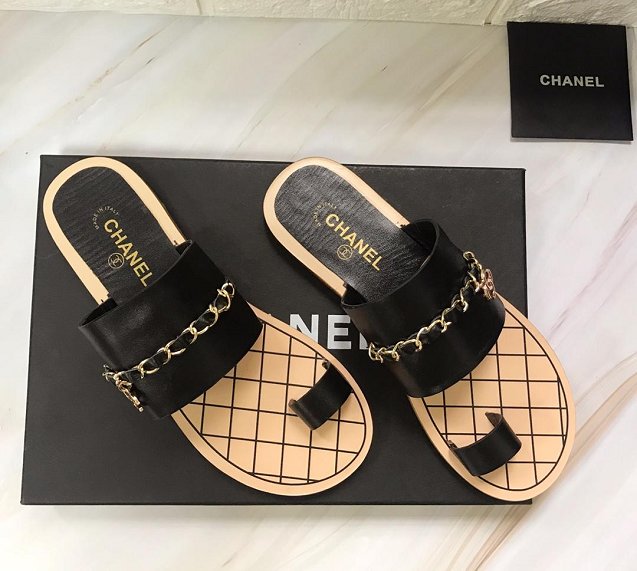 CC original lambskin mules G34407 black