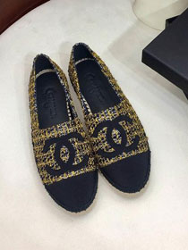 CC tweed espadrilles G29762 yellow