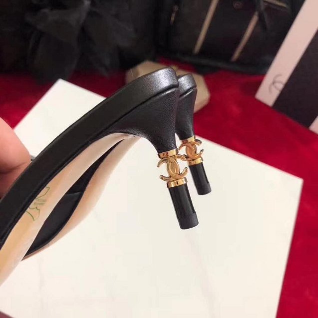 CC original lambskin slingbacks G31316 black