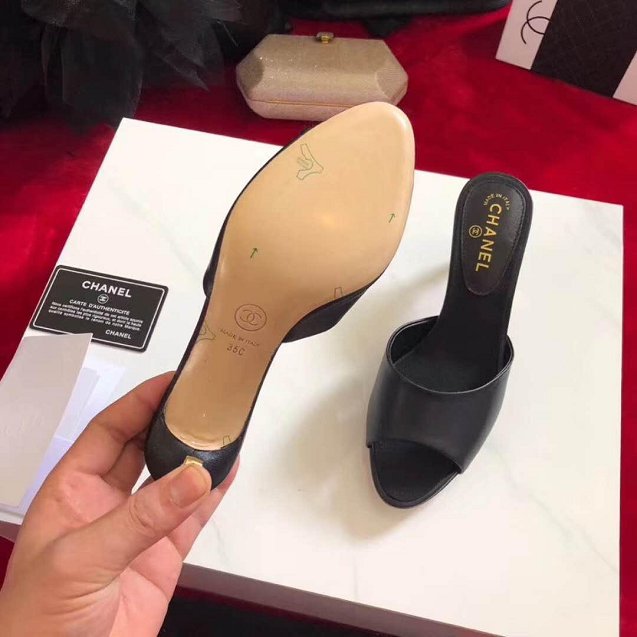 CC original lambskin slingbacks G31316 black
