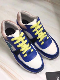 2019 CC calfskin sneakers G34361 royal blue