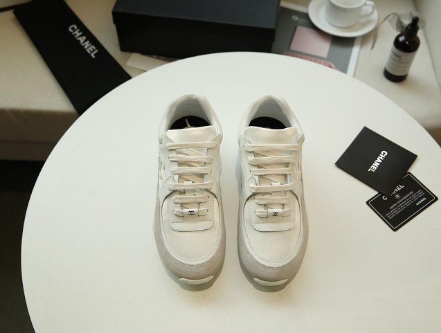 2019 CC calfskin sneakers G34361 white
