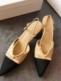 CC original lambskin slingbacks G31320 apricot