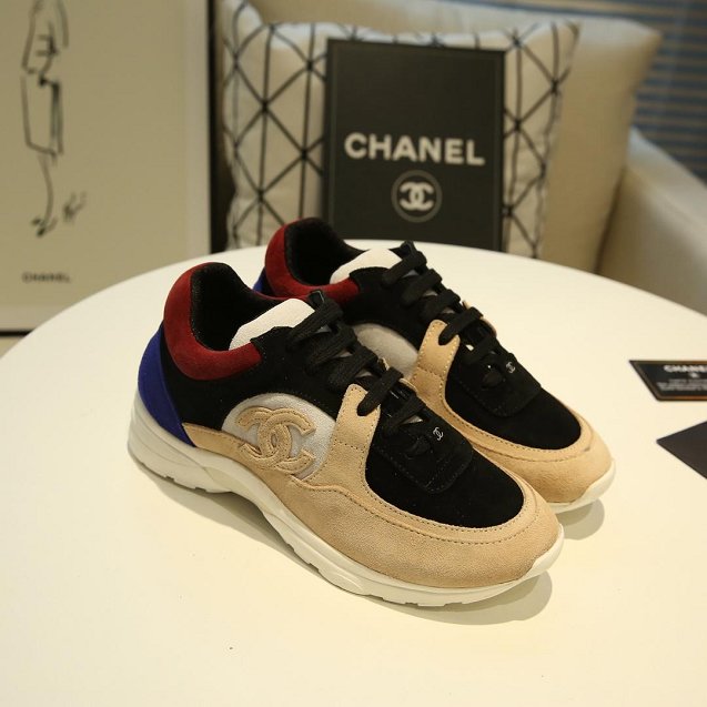 2019 CC suede sneakers G34361 apricot