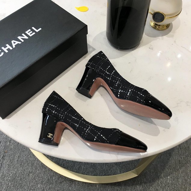 CC tweed pumps G34887 black