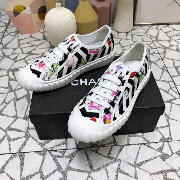 2019 CC fabric sneakers G34470 multicolor