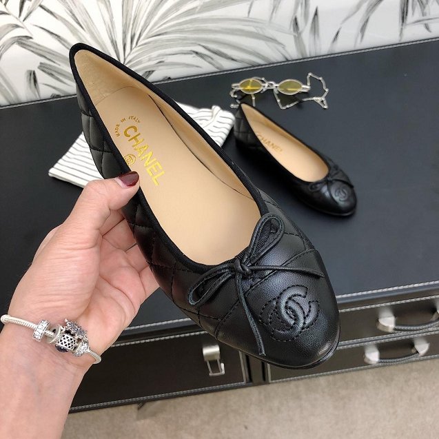 CC original lambskin ballerinas G26250 black
