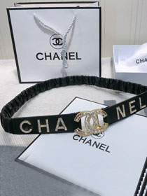 CC original lambskin 30mm belt AA0584 black
