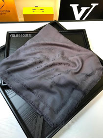 2020 louis vuitton top quality silk scarf L568 dark grey
