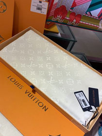 2020 louis vuitton top quality silk scarf L568 white