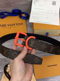 Louis vuitton monogram canvas voyager 35MM belt M0043V