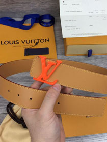 Louis vuitton prism 40mm belt M0166S coffee