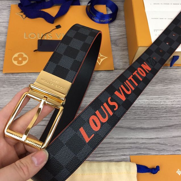 Louis vuitton damier print 40mm belt M0214V