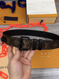 Louis vuitton monogram signature 35MM belt MP059T 