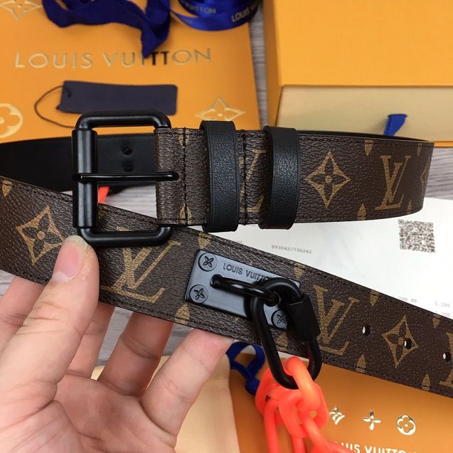 Louis vuitton monogram signature 35MM belt MP059T 