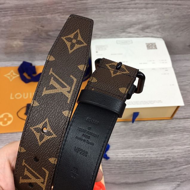 Louis vuitton monogram signature 35MM belt MP059T 