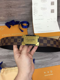 Louis vuitton original damier ebene 40mm belt M0179