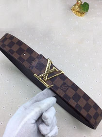 Louis vuitton original damier ebene 40mm belt M0193