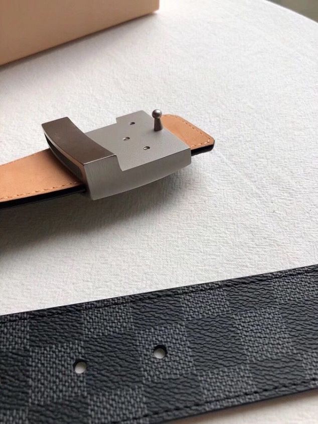 Louis vuitton original damier graphite 40mm belt M0183