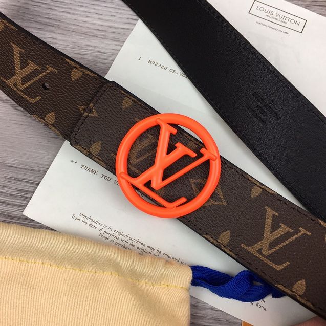 Louis vuitton original monogram canvas 40mm belt M0184