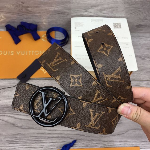 Louis vuitton original monogram canvas 40mm belt M0184