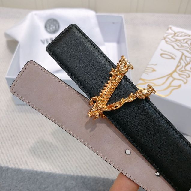 Vercase original calfskin 30mm belt VS0009 black