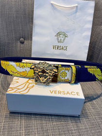 Vercase original calfskin 40mm belt VS0011 blue