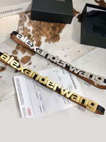 Alexander wang original calfskin belt AX0001