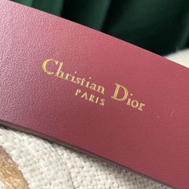 BV original calfskin 35mm belt V0006 bordeaux