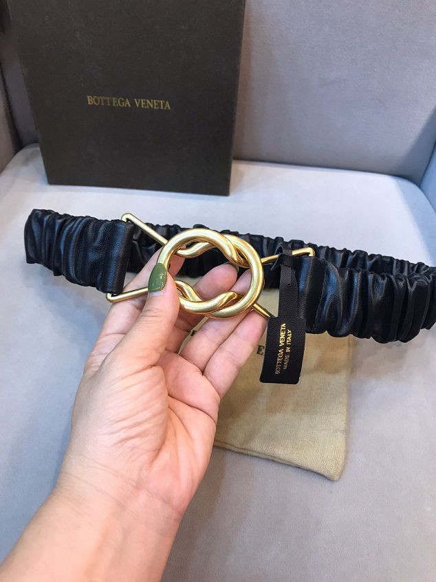 BV original lambskin 40mm belt V0008 black