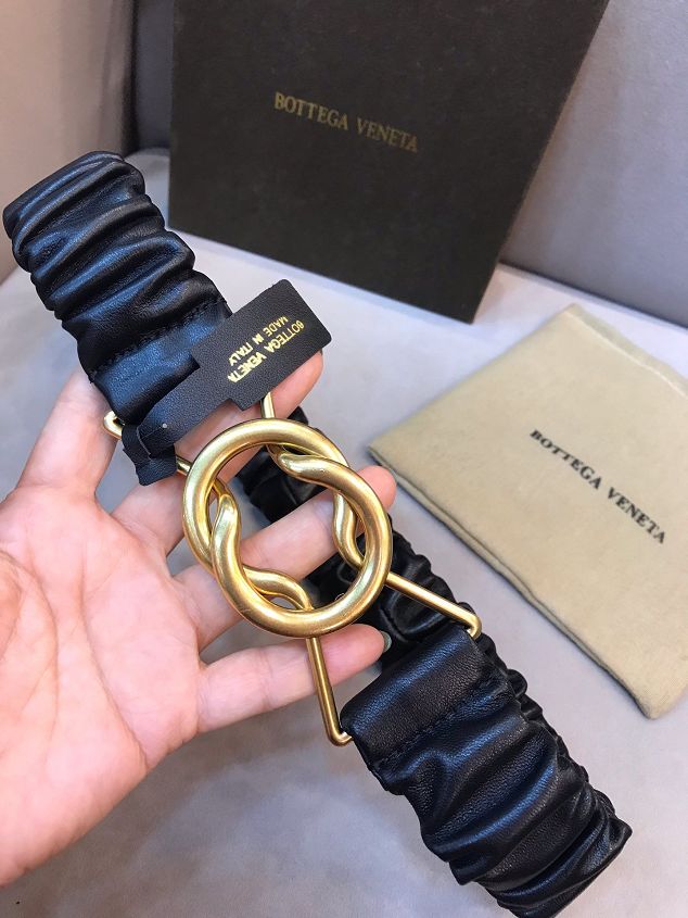 BV original lambskin 40mm belt V0008 black