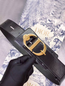Dior original aged lambskin 45mm belt DR0012 black