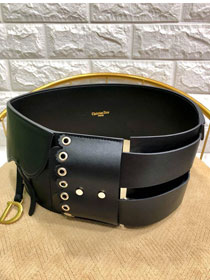 Dior original calfskin 120mm belt DR0013 black
