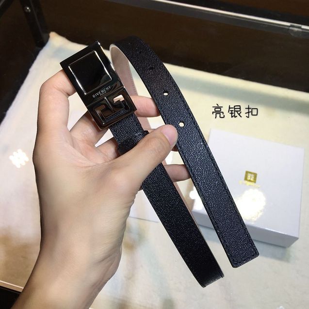 Givenchy original calfskin belt 20mm G0002 black