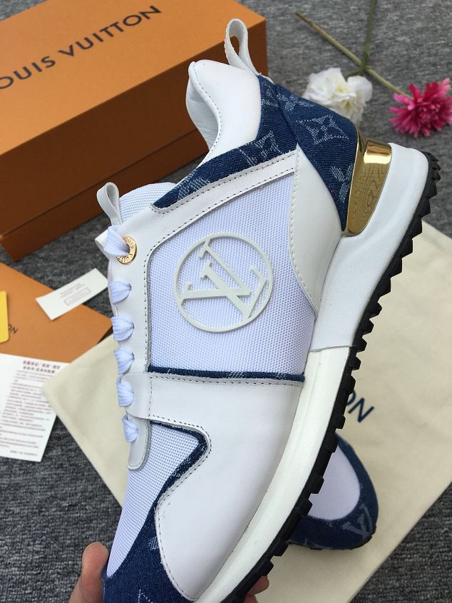 2020 louis vuitton fabric&denim run away sneaker 1A4WP1