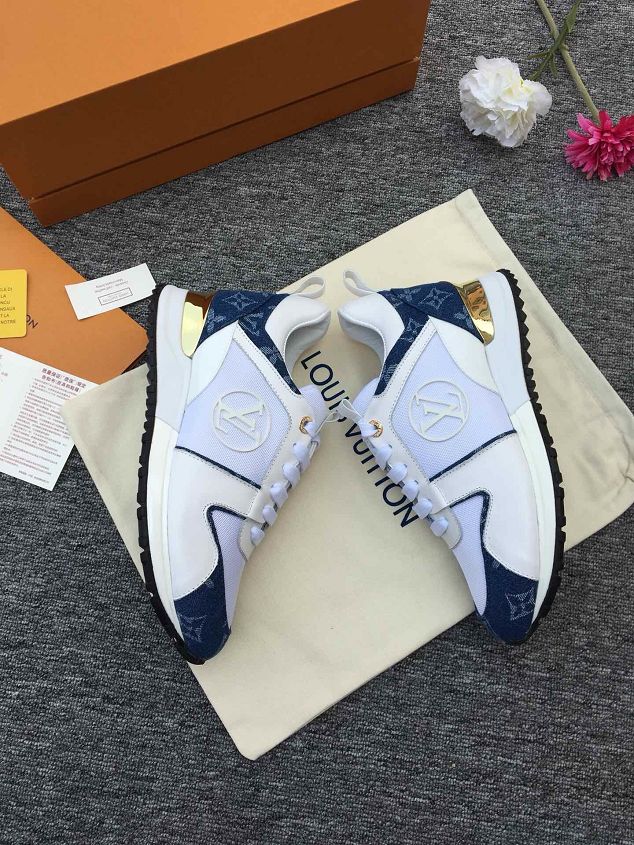 2020 louis vuitton fabric&denim run away sneaker 1A4WP1