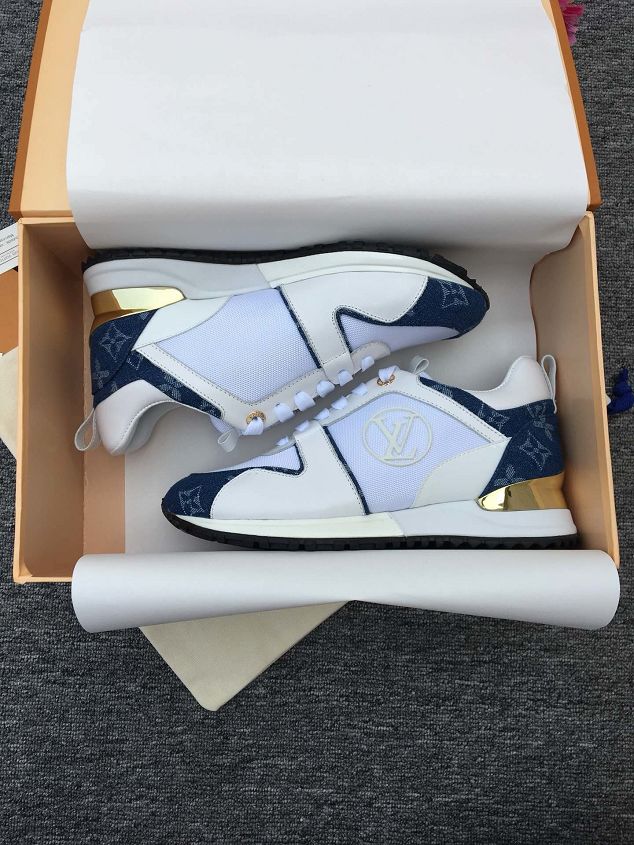 2020 louis vuitton fabric&denim run away sneaker 1A4WP1