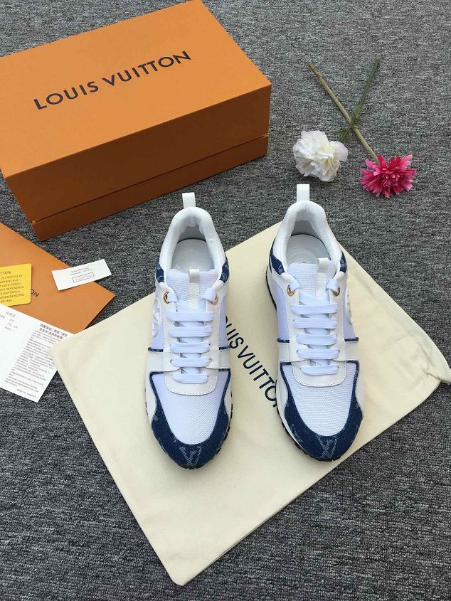 2020 louis vuitton fabric&denim run away sneaker 1A4WP1