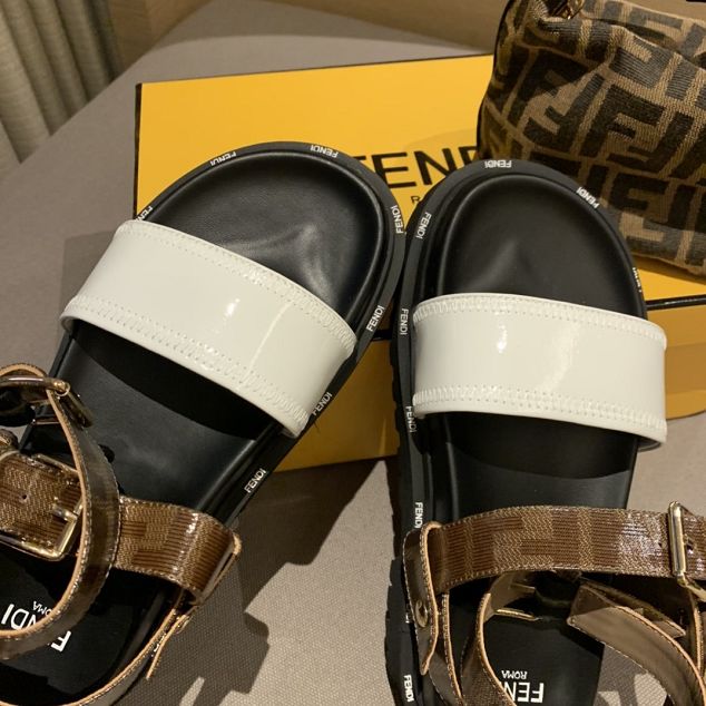 Fendi original calfskin sandals 8X7050