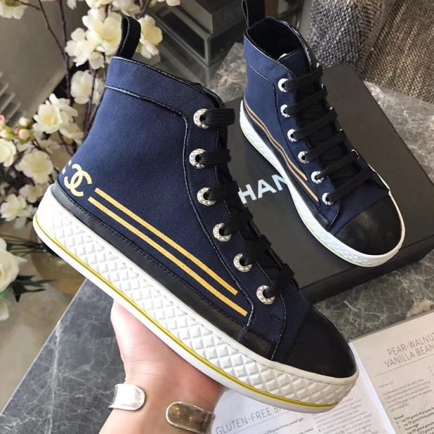 CC denim sneakers G34579 white