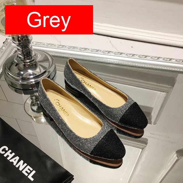 CC tweed ballerinas G35163 black