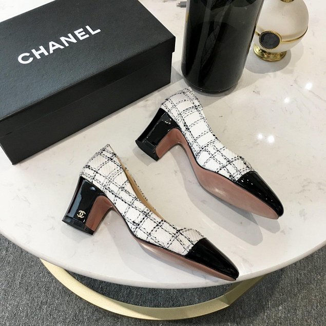 CC tweed pumps G34887 black