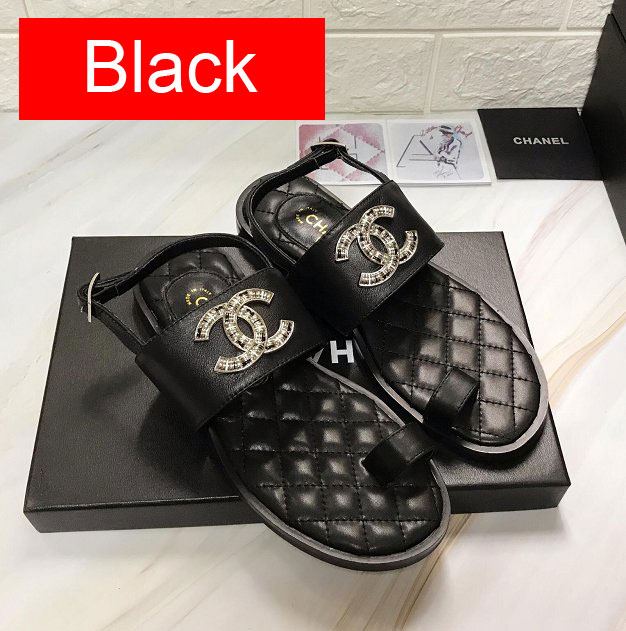 CC original lambskin sandals G34626 black