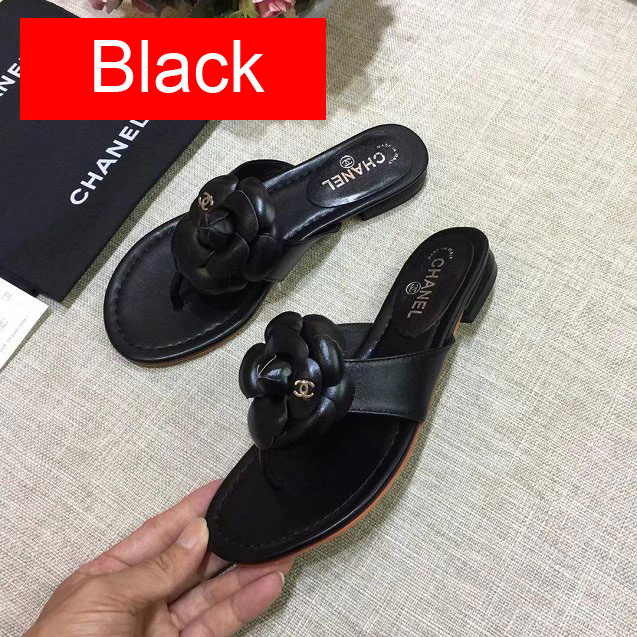 CC original lambskin sandals G34662 black