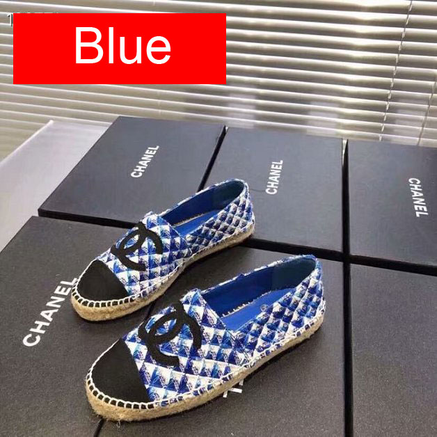 CC tweed espadrilles G29762 blue