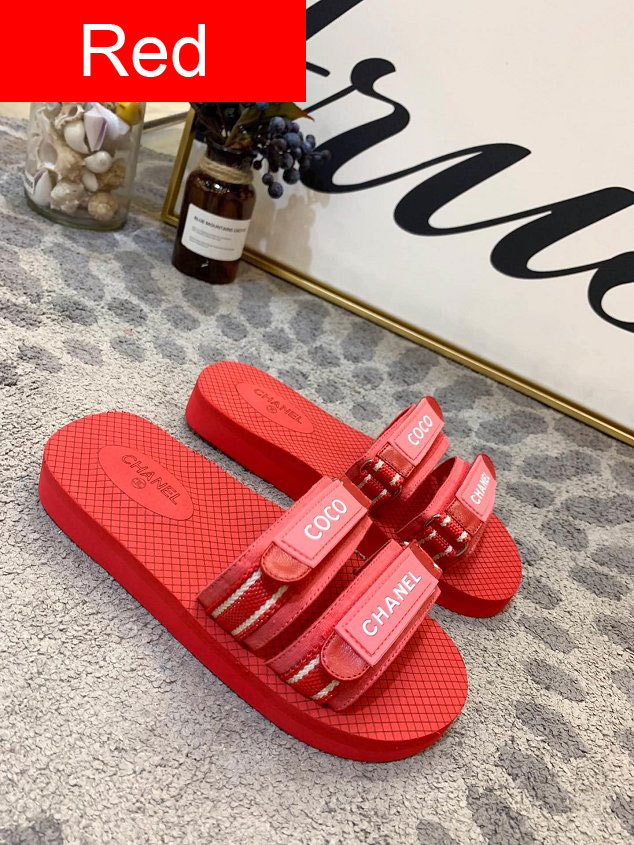 CC fabric mules G34729 red